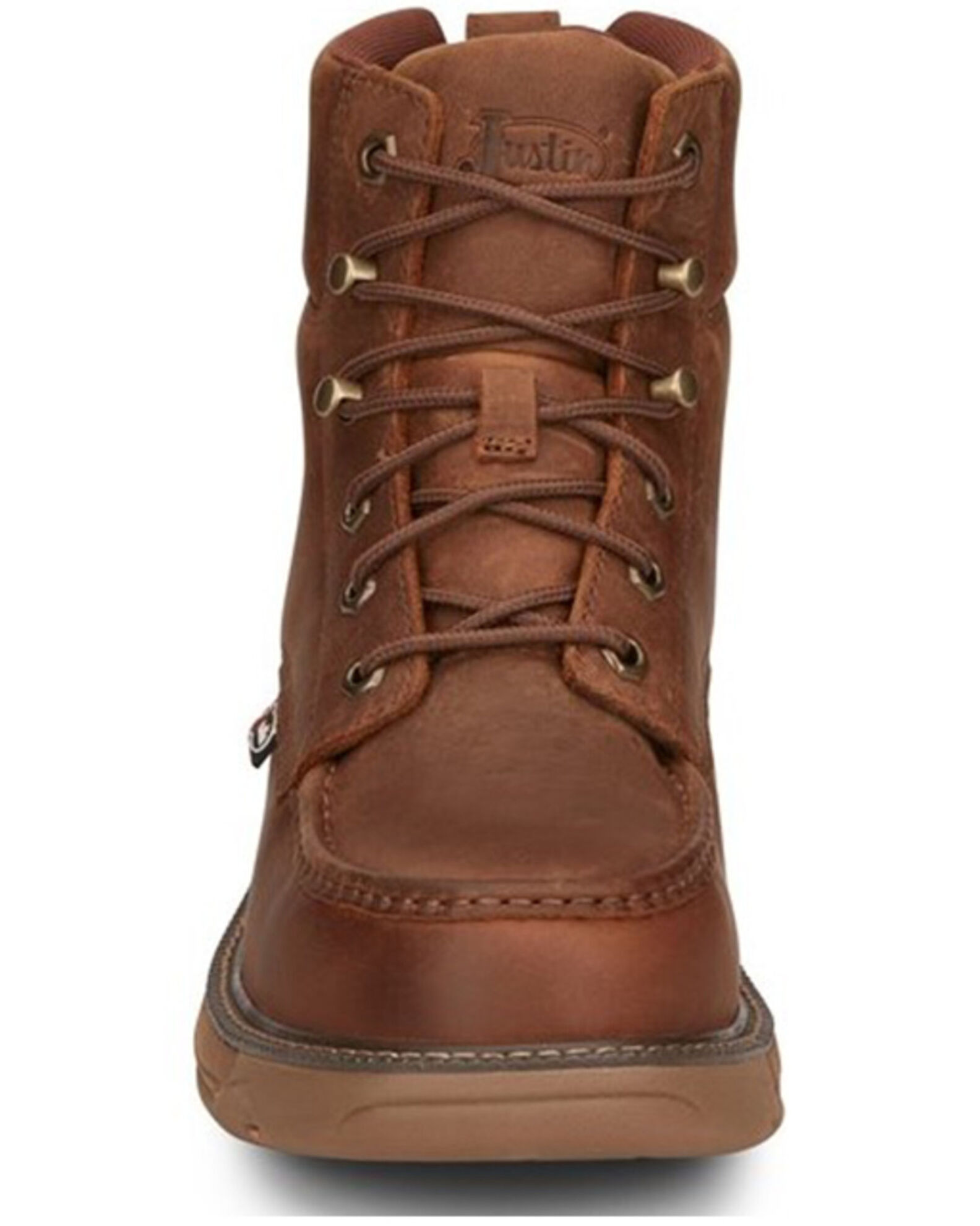 Justin moc toe work boots online