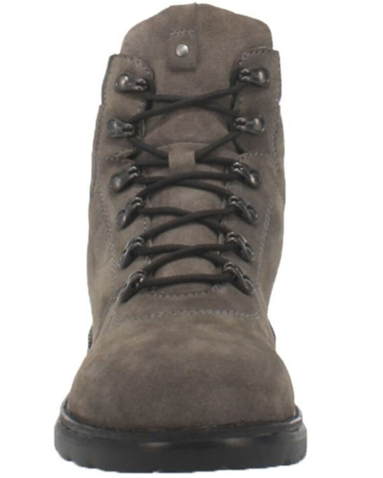Dingo Men's Traffic Zone Lace-Up Boots - Round Toe, Grey, hi-res