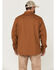 Image #4 - Hawx Men's Brawlins Weathered Bedford Button-Down Cord Work Shirt Jacket, Rust Copper, hi-res