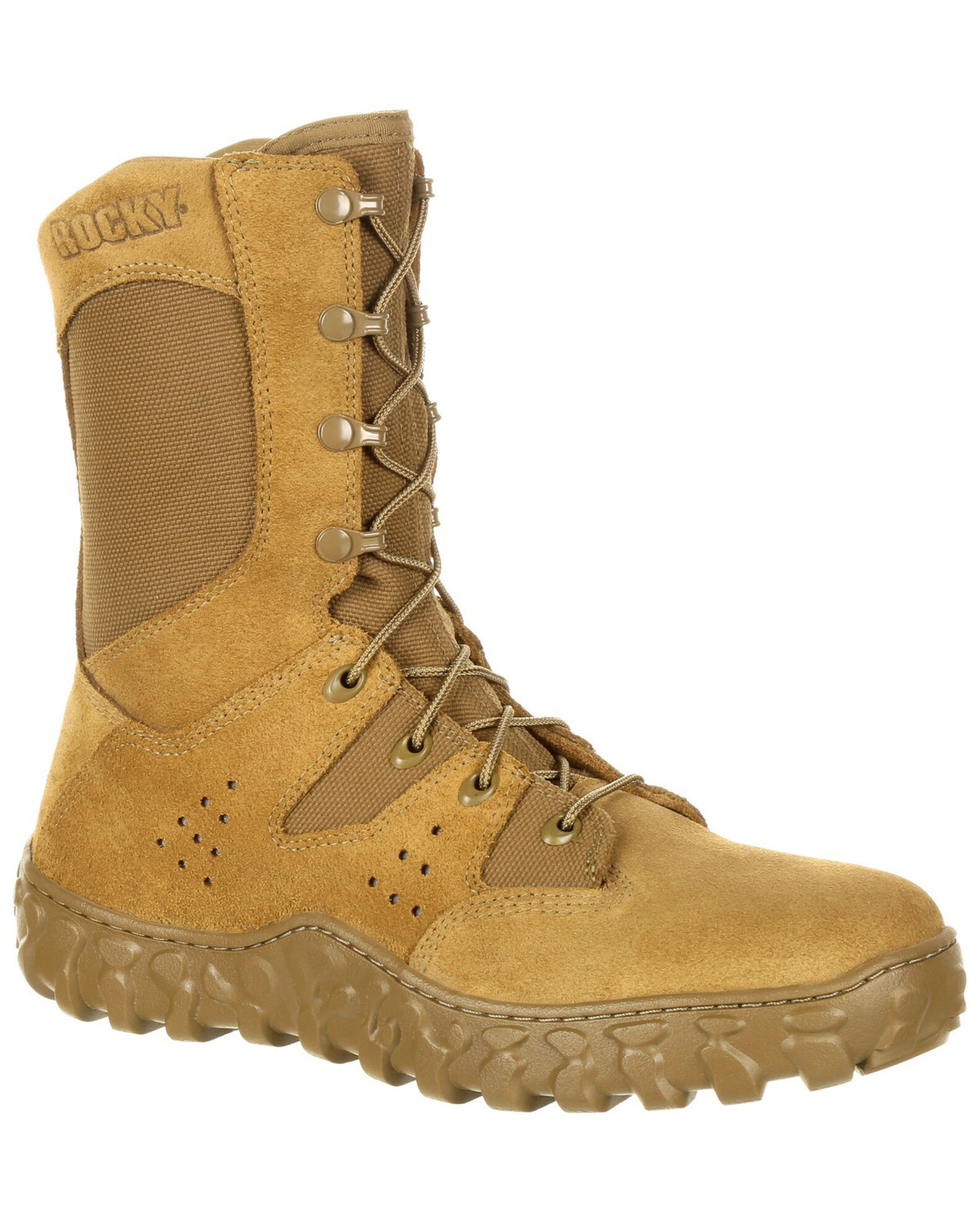 Tan outlet rocky boots