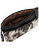 Image #3 - Wrangler Women's Cowhide Clutch, Black, hi-res