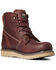 Image #1 - Ariat Men's Rusted Copper Rebar Wedge 6" H20 Soft Work Boot - Soft Toe, Brown, hi-res
