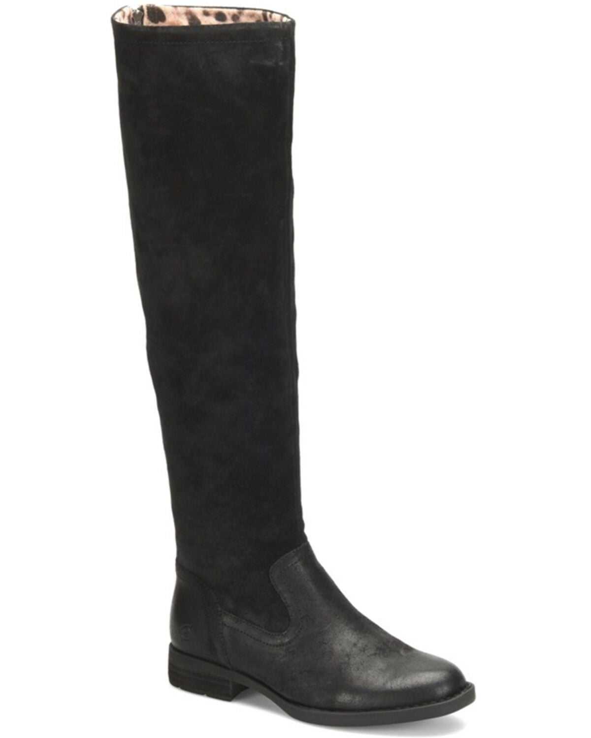 Born Women's Borman Fashions Boots - Round Toe, Black, hi-res