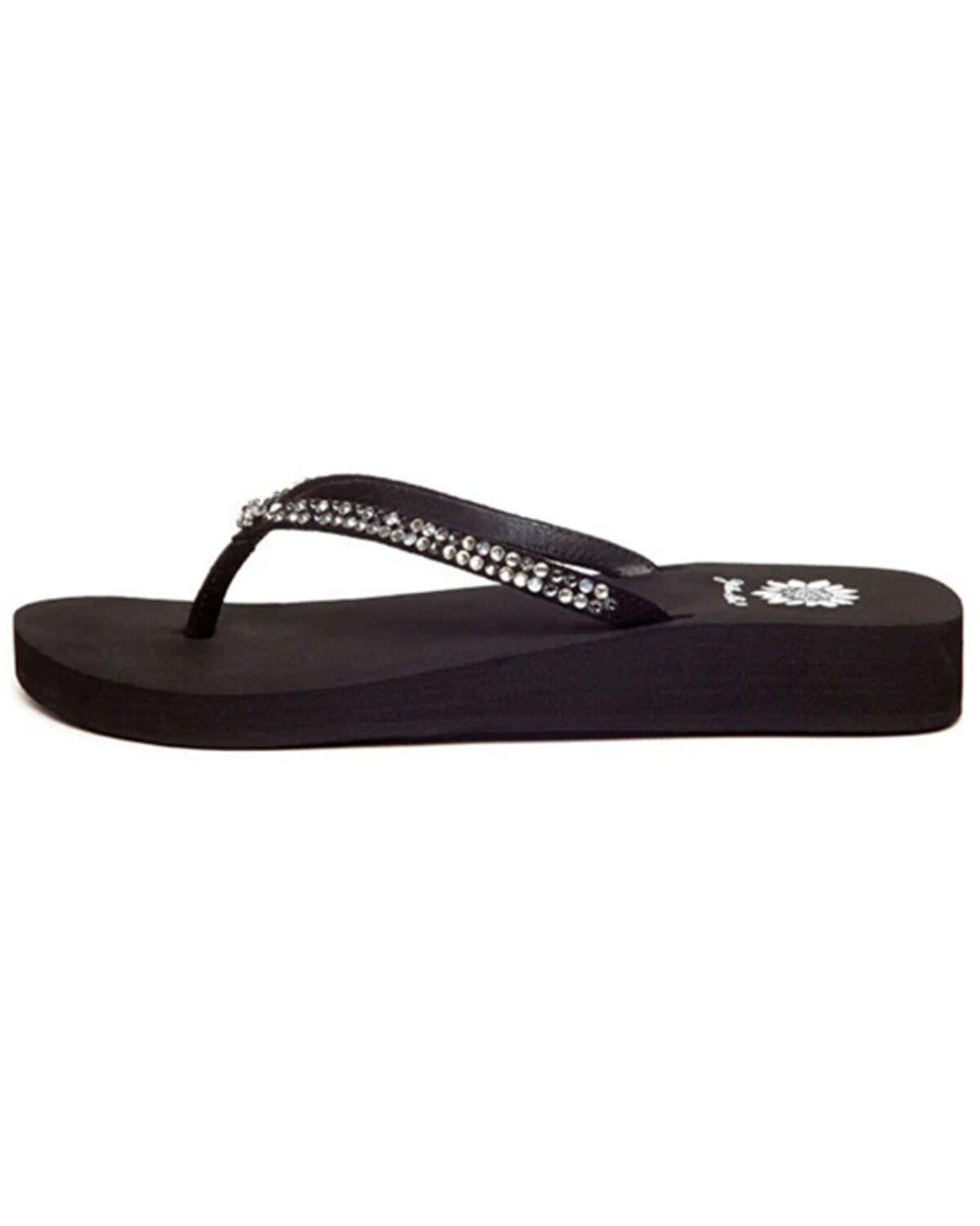 Image #2 - Yellow Box Women's Jello Rhinestone Sandals, Silver, hi-res