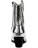 Image #5 - Matisse Women's Bambi Western Booties - Round Toe, Silver, hi-res