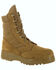 Rocky Men's Entry Level Hot Weather Military Boots - Round Toe, Taupe, hi-res