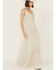 Image #2 - Wonderwest Women's Birch Beaded Mesh Bridal Dress, Cream, hi-res