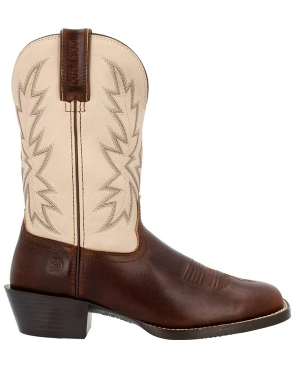 Image #2 - Durango Men's Westward Performance Western Boots - Square Toe, Chocolate, hi-res