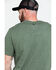 Image #5 - Hawx Men's Green Pocket Crew Short Sleeve Work T-Shirt , , hi-res