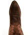 Image #6 - Macie Bean Women's Life's Like A Box Of Chocolates Suede Tall Western Boots - Round Toe, Chocolate, hi-res