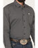 Image #3 - Cinch Men's Geo Print Long Sleeve Button-Down Stretch Western Shirt, Black, hi-res