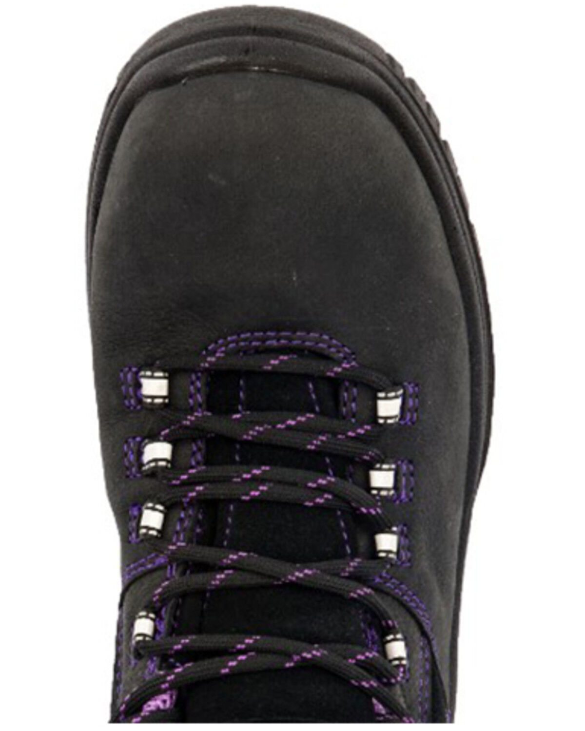 Image #6 - Hoss Women's 6" Lacy Waterproof Work Boots - Composite Toe, Black, hi-res