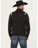 Image #4 - RANK 45® Men's Starburst Bomber Vest, Black, hi-res
