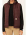 Image #3 - Carhartt Women's Rain Defender® Relaxed Fit Lightweight Insulated Vest , Wine, hi-res