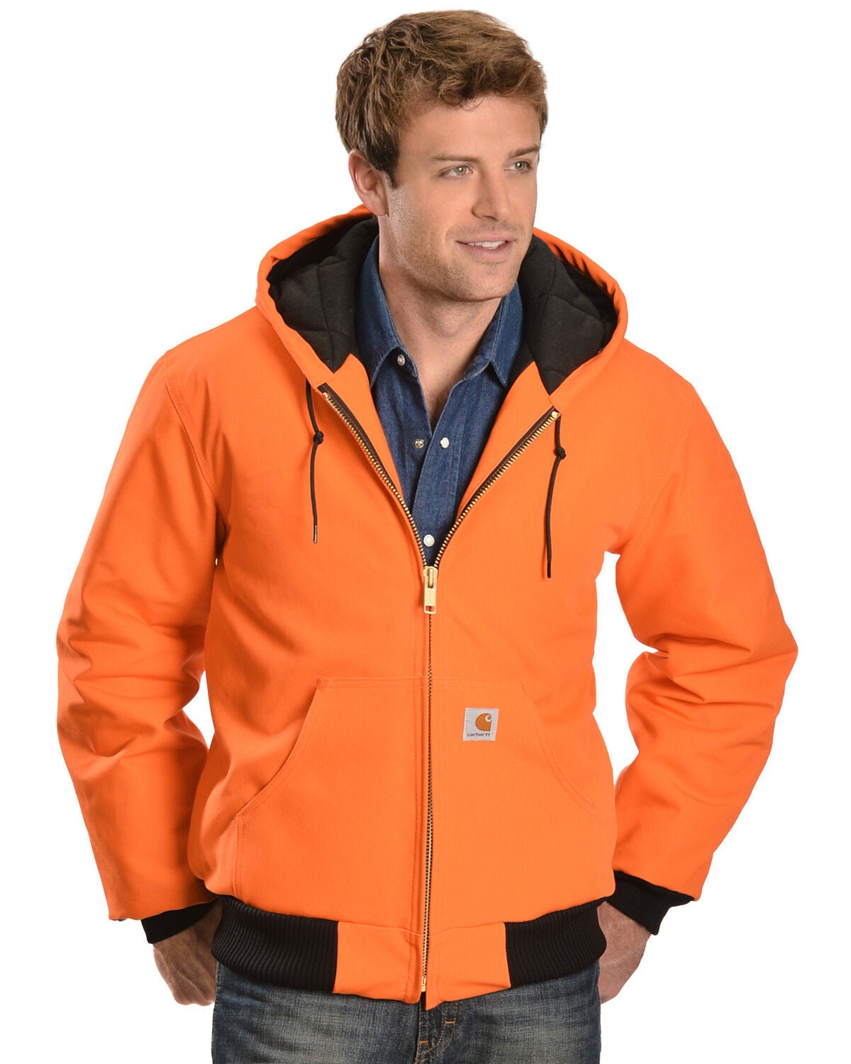 Image #2 - Carhartt Quilted Flannel-Lined Duck Active Jacket, , hi-res