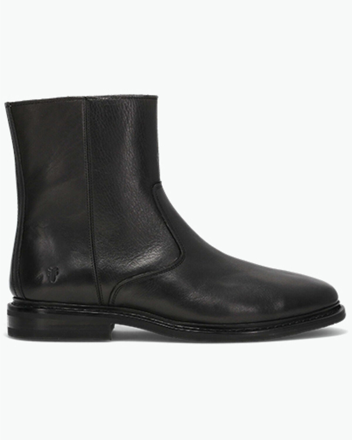 Image #2 - Frye Men's Paul Inside Zip Casual Boots - Round Toe, Black, hi-res