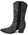 Image #3 - Matisse Women's Twain Studded Western Boots - Round Toe, Black, hi-res