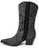 Image #3 - Matisse Women's Twain Studded Western Boots - Pointed Toe , Black, hi-res