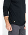 Image #5 - Hawx Men's Logo Crew Long Sleeve Work T-Shirt - Tall, Black, hi-res