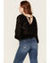 Image #4 - Shyanne Women's Flamenco Ruffle Top, Black, hi-res