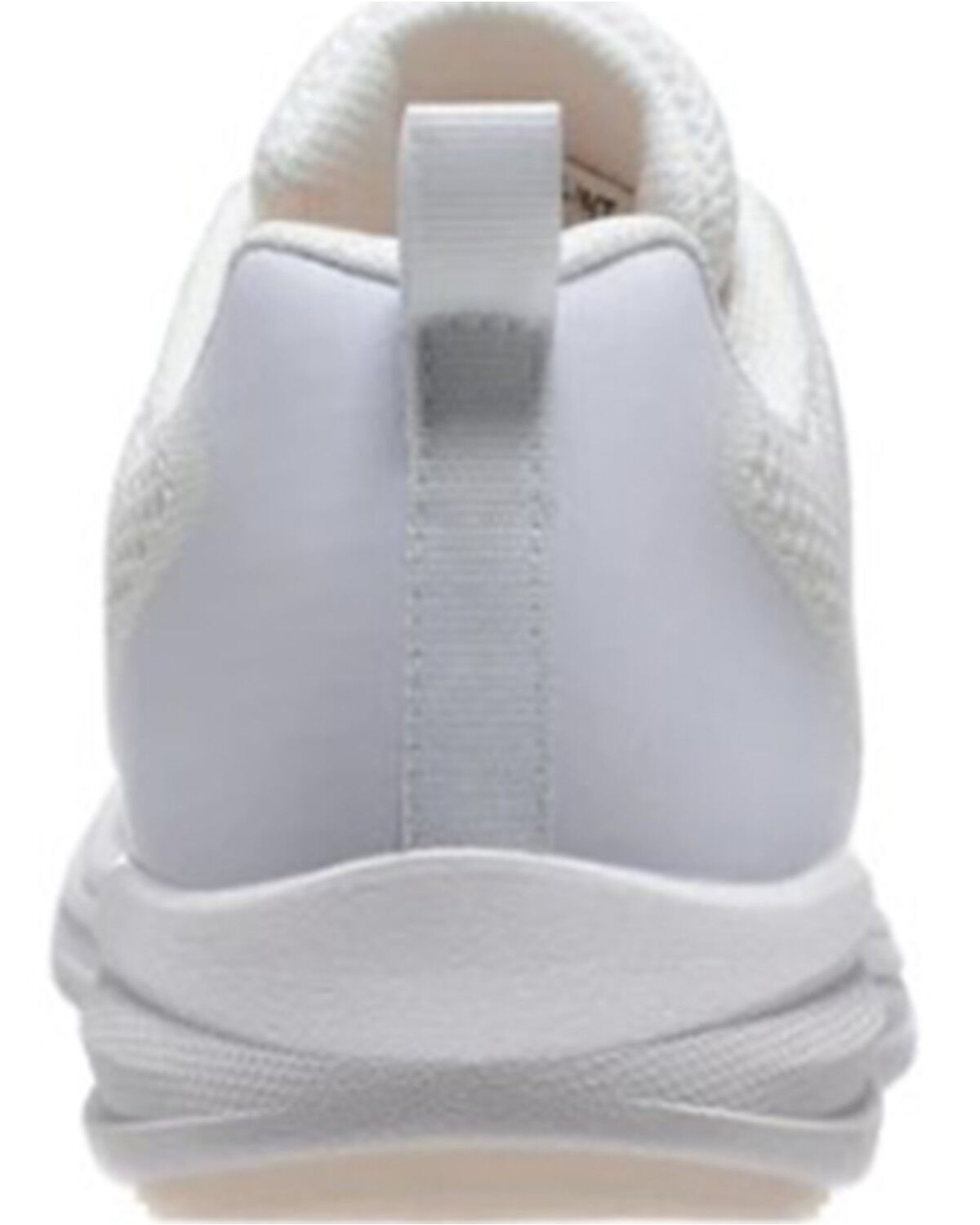 Image #4 - AdTec Women's Light Weight Work Shoes - Round Toe, White, hi-res