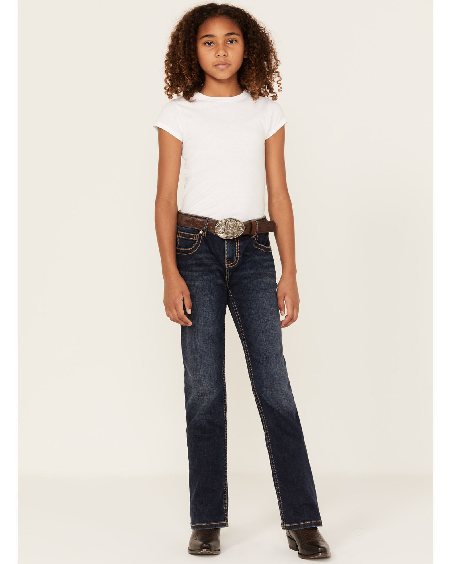 Girls riding outlet jeans