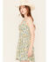 Image #2 - Angie Women's Floral Print Knot Front Mini Dress, Multi, hi-res