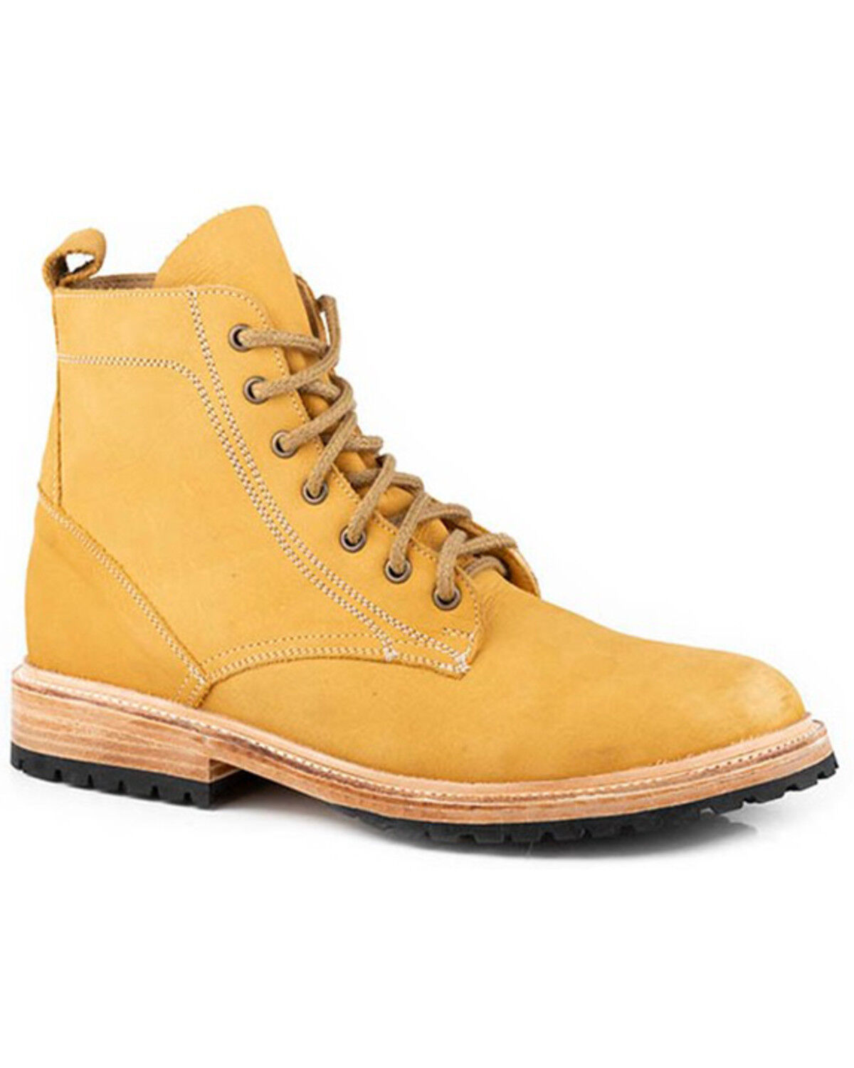 Image #1 - Stetson Men's Chukka Casual Boots - Round Toe, Tan, hi-res