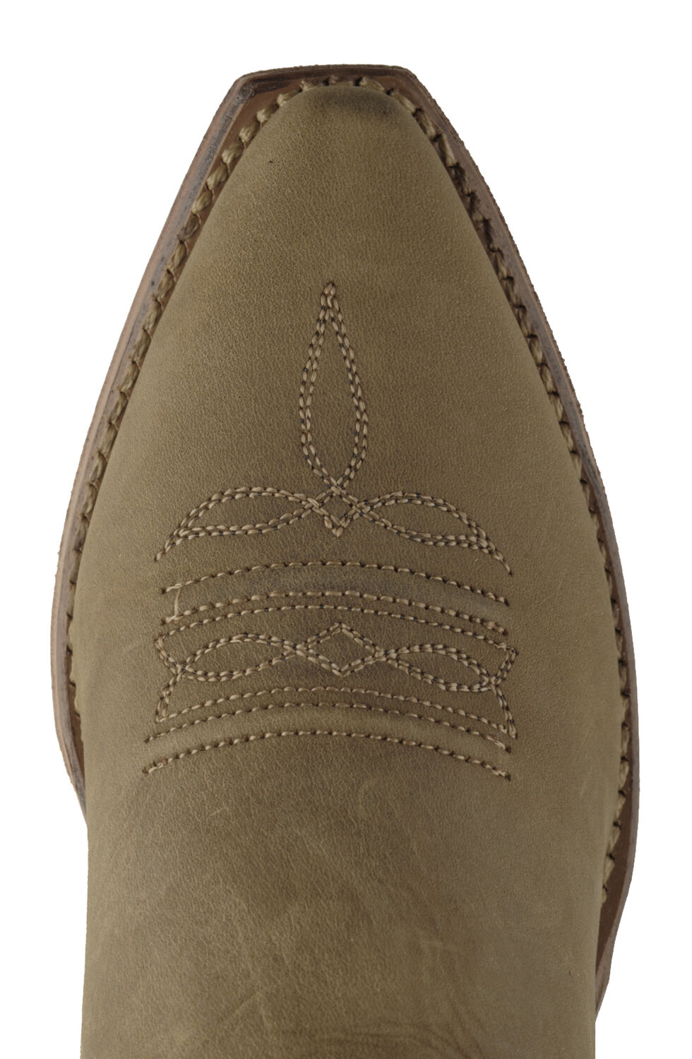 Image #6 - Abilene Women's Oiled Cowhide Western Boots - Round Toe, Brown, hi-res