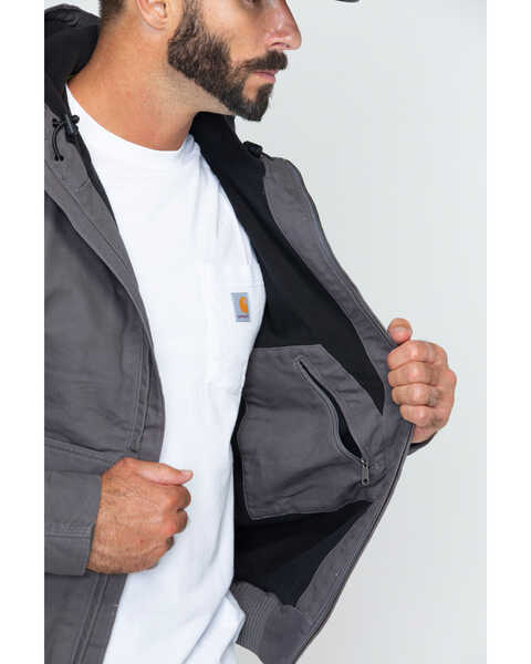 Image #4 - Carhartt Men's Full Swing Armstrong Active Work Jacket , Charcoal, hi-res