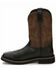 Justin Men's Driller Western Work Boots - Composite Toe, Black, hi-res