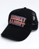 Shyanne Women's Whiskey Bandit Embroidered Mesh Cap , Black, hi-res