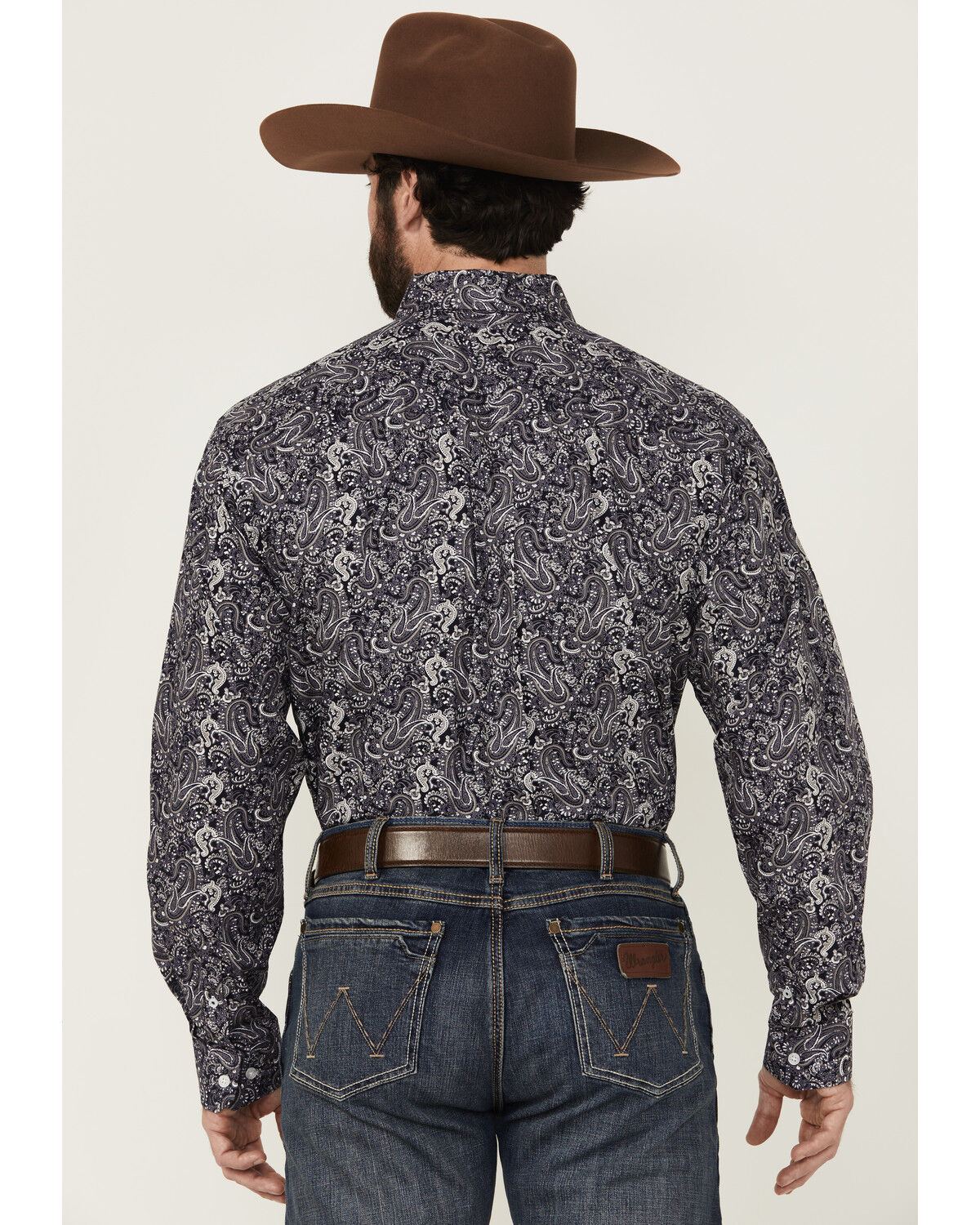 Image #4 - Cinch Men's Paisley Print Long Sleeve Button-Down Western Shirt, Multi, hi-res