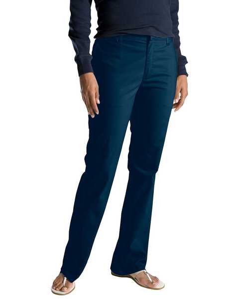 Dickies Women's Flat Front Stretch Twill Pants - Country Outfitter