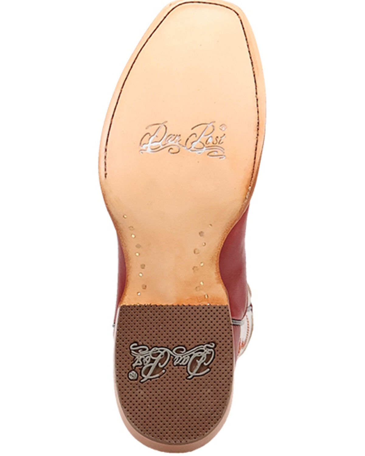 Image #7 - Dan Post Women's Adeline Tall Western Boots - Square Toe, Red, hi-res