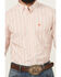 Image #3 - Ariat Men's Winter Pro Series Striped Short Sleeve Button-Down Western Shirt, Tan, hi-res