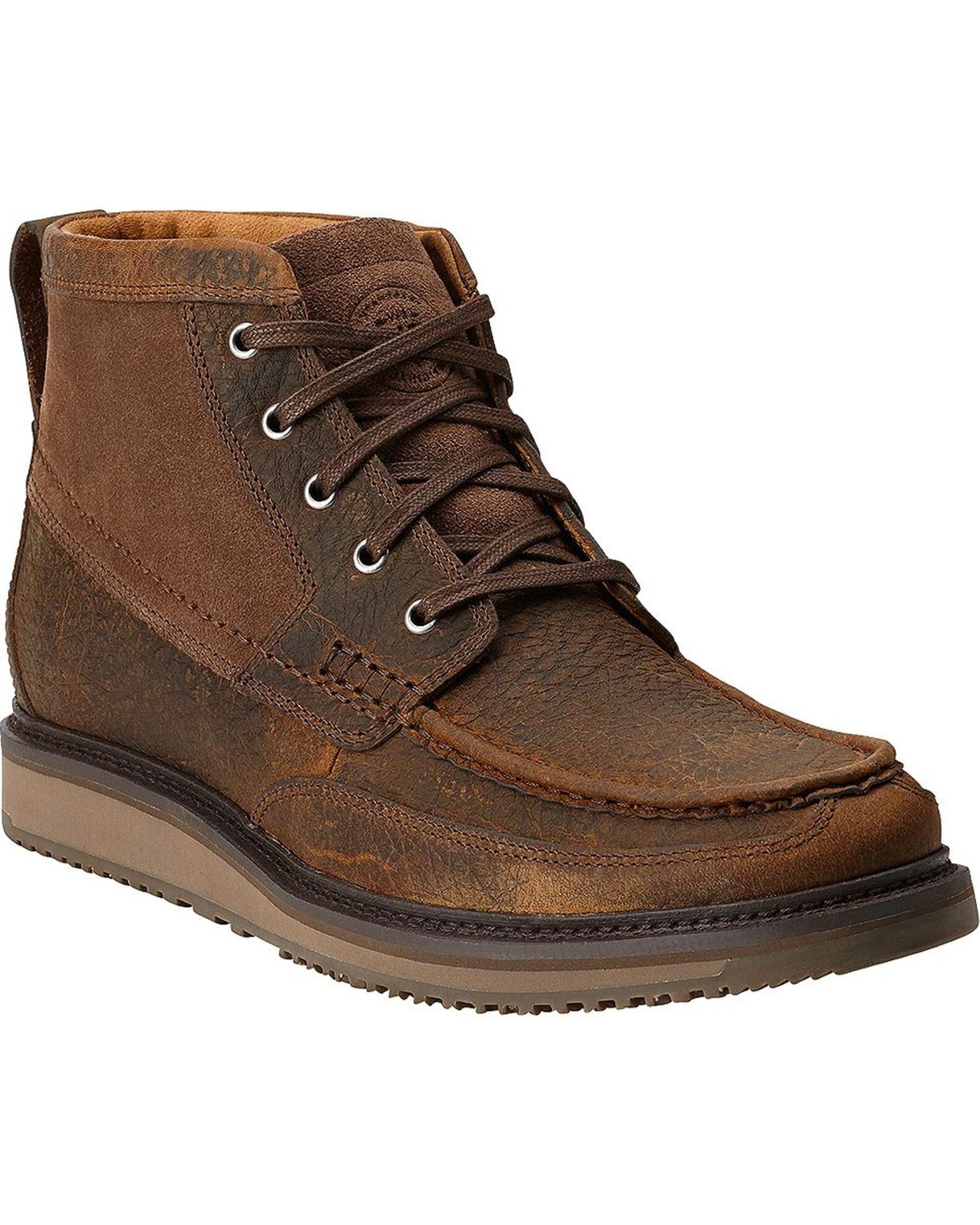 Image #1 - Ariat Lookout Lace-Up Casual Boots, Earth, hi-res