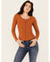 Image #1 - Idyllwind Women's Rambling Long Sleeve Button-Down Shirt, Caramel, hi-res