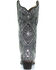 Corral Women's Glitter Inlay Western Boots - Snip Toe, Black Distressed, hi-res