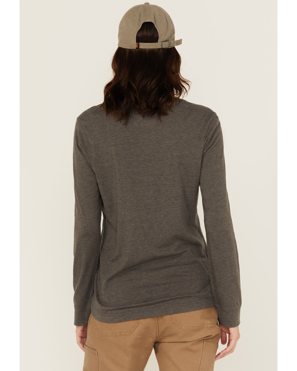 Image #4 - Wolverine Women's Classic Long Sleeve Pocket Work Tee, , hi-res