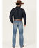 Image #3 - Wrangler 20X Men's Wright Medium Wash Slim Bootcut Stretch Denim Jeans, Medium Wash, hi-res