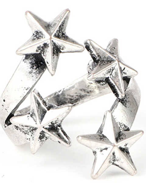 Cowgirl Confetti Women's Look Up Ring , Silver, hi-res
