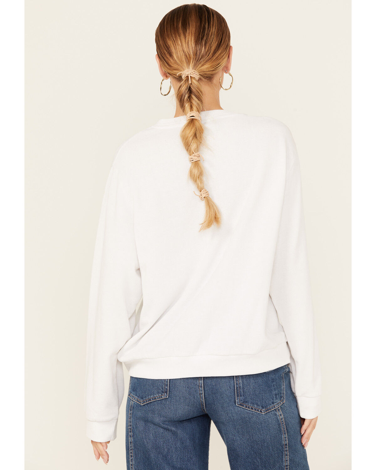 Image #4 - Coors Women's Rodeo Crewneck Sweatshirt, White, hi-res