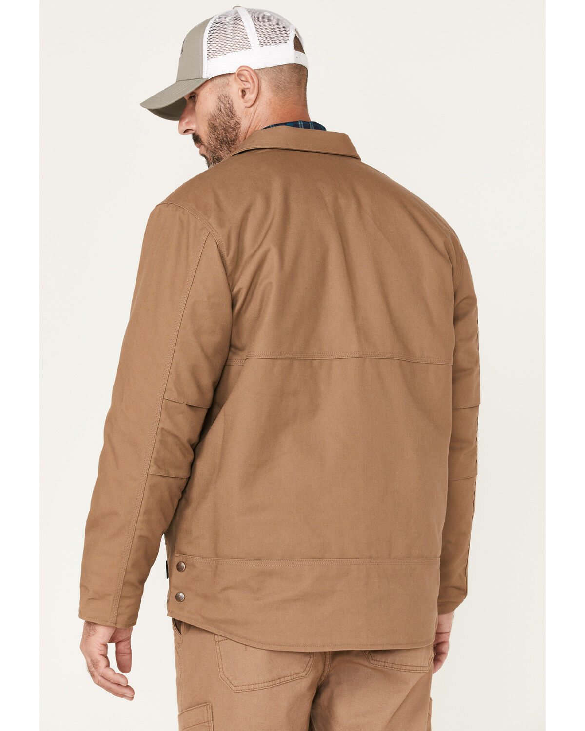 Image #4 - Cody James Men's FR Insulated Chore Coat, Rust Copper, hi-res