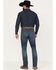 Image #3 - Wrangler Retro Men's 88MWP Enerjean Dark Wash Slim Straight Stretch Premium Green Jeans, , hi-res