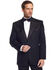 Image #1 - Circle S Men's Long Western Tuxedo Coat - Reg, Tall, Black, hi-res