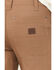 Image #4 - Thorogood Men's Canvas DWR Relaxed Straight Stretch Work Pants, Khaki, hi-res