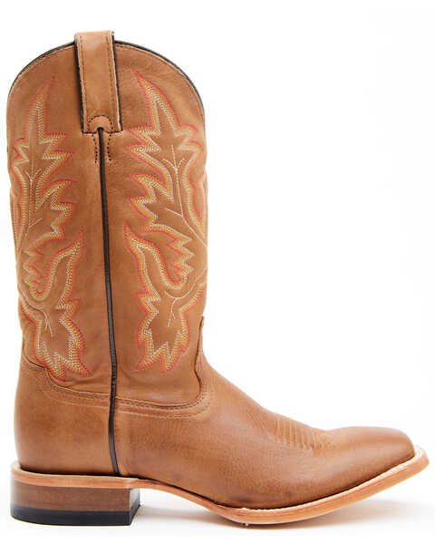Image #3 - Cody James Men's Stockman Western Boots - Broad Square Toe, Brown, hi-res