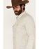Image #2 - Moonshine Spirit Men's Kickin Daisies Floral Print Long Sleeve Snap Western Shirt, Ivory, hi-res