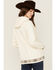 Image #4 - Hooey Women's Southwestern Print Trim Hoodie, Cream, hi-res